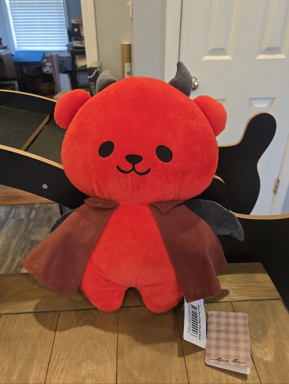 Kawaii Red Plush Devil Teddy Bear Stuffed Animal New